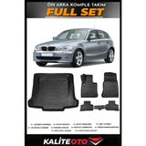 Bmw 1 Serisi E87 Bagaj Havuzu+4.5d Havuzlu Paspas Seti 2005 Model - Siyah