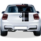 Bmw 1 Serisi F20 2012 - 2015 M Uyumlu Performance Arka Tampon Eki - Difüzör (plastik)