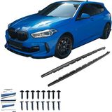 Bmw 1 Serisi F40 M-Pack / M135I 2019-2024 Uyumlu Marşpiyel Altı Lip – Yan Etek Eklentisi (2 Parça)
