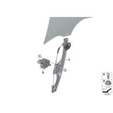 Bmw 2 Serisi 2010-2018 Cam Krikosu Ön Sol (Oem No:51332579945)