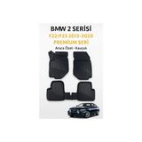 Bmw 2 Serisi F22/F23 2013–2020 3D Havuzlu Oto Paspas | Araca Özel Kauçuk – Kaymaz & Koku Yapmaz - Siyah