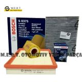 Bmw 3.16i F30 Benzinli Filtre Bakım Seti (2012-2015) BOSCH