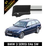 Bmw 3 Series E46 SW Wingcarrier V1 Port Bagaj Ara Atkı