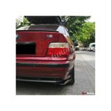 BMW 3 Serisi E36 Uyumlu Universal Arka Tampon Flap Seti P.Black