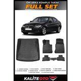 Bmw 3 Serisi E90 Bagaj Havuzu+4.5d Havuzlu Paspas Seti 2012 Model - Siyah