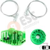 Bmw 3 Serisi E90 E91 2004-2012 4/5 Kapı 51357140590 İçin Elektrikli Arka Sağ Cam Kriko Tamir Seti