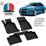 Bmw 3 Serisi F30 2014 Ferrous 4d Havuzlu Kauçuk Paspas 2004 - Siyah