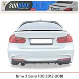 Bmw 3 Serisi F30 Spoiler Piano Black 2012-2018 Arası Modellere Uyumlu Sunplex
