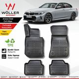 Bmw 3 Serisi G20 Paspas 2019 2026 Arası Uyumlu 3D Havuzlu Wöller Paspas - Siyah