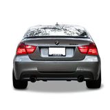Bmw 3 Serisi İcin E90 2006 - 2011 12844 Arka Tampon Eki - Difuzor (Plastik)