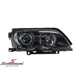 Bmw 3 Serisi Ön Far Elektrikli Motorlu Xenon Sıyah Sağ 2001 2004- (Oem No: 63127165776)