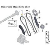 Bmw 4 Serisi F32 F33 F36 2013-2019 N47 Dizel Zincir Seti Alt-Üst Ina - Renkli