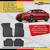 Bmw 4 Serisi F36 Paspas Araca Özel 2013-2020 Derin Havuzlu Bosse North Serisi - Siyah