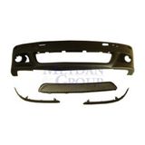 BMW 5 SERI- E39- 01/03 ÖN TAMPON SİYAH BAND VE PANJUR İLE BİRLİKTE KOMPLE SİS DELİKLİ (M5 TİPİ)