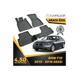Bmw 5 Seri F10 2013-2016 Sahler 4.5d Havuzlu Paspas Siyah