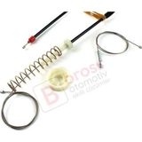 Bmw 5 Serisi E39 04/1999-2004 4/5 Kapi Makyajli Kasa 51358252429 Icin Arka Sol Cam Kriko Tamir Seti