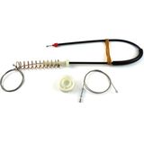 Bmw 5 Serisi E39 04/1999-2004 4/5 Kapi Makyajli Kasa 51358252430 Icin Arka Sag Cam Kriko Tamir Seti