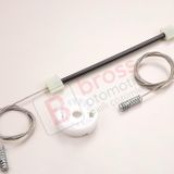 Bmw 5 Serisi E60 E61 2003-2010 4/5 Kapı 51357184745 İçin Elektrikli Arka Sol Cam Kriko Tamir Seti