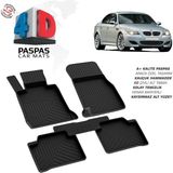 Bmw 5 Serisi E60 Ferrous 4d Havuzlu Kauçuk Paspas 2008 - Siyah