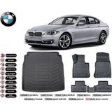 Bmw 5 Serisi F10 2015 Model Bagaj Havuzu Araca Özel Siyah Kokusuz Havuzlu Paspas Takımı