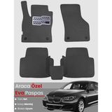 Bmw 5 Serisi F10 Sedan (2010-2017) Uyumlu Eva Paspas Tam Set–araca Özel,su Geçirmez - Koyu Gri
