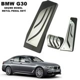 Bmw 5 Serisi G30 M Sport 20İ 2017-2023 Uyumlu Geçme Otomatik Pedal Seti Orijinal Siyah Krom