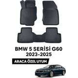 Bmw 5 Serisi G60 2023–2025 3D Havuzlu Oto Paspas - Siyah