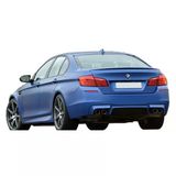 Bmw 5 Serisi İcin F10 (2010 - 2014) M5 Arka Tampon Eki - Difuzor (Plastik)
