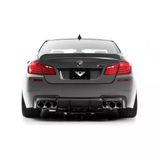Bmw 5 Serisi İcin F10 (2010 - 2014) Vorsteiner Arka Tampon Eki - Difuzor (Plastik)