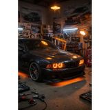 Bmw E39 Led Angel Halka Seti Amber Turuncu Renk Premium Görüntü