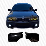 Bmw E46 3.seri 1998-2005 Parlak Siyah Batman Ayna Kapagı