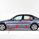 BMW E46 Krom Yan Kapı Çıtası 1998-2005 6 Prç Paslanmaz Çelik