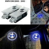Bmw E90 2005 2012 Uyumlu Kapı Altı Led Aydınlatma Araca Özel 3 Boyutlu Logo Lazer Işık 2li Set