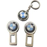 Bmw Emniyet Kemerrrr Metal Toka 1 Çift ve Anahtarlık 1 Adet