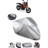 Bmw F 900 R Arka Çanta Uyumlu Motosiklet Brandası Lüx Kalite Kalın Yüksek Kalite - Gri