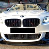 Bmw F10 Ön Tampon Lipi M Performans Flaplı Parlak Siyah