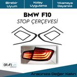 Bmw F10 Stop Çerçeve Stıcker 2011-2016