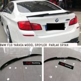 Bmw F10 Yarasa Spoiler. Piano Black Boyalı Abs A+ Kalite