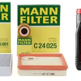 Bmw F20 Kasa (120i) Periyodik Bakım Filtre Seti Motul 5w30 Efe 5lt (mann)