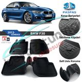 Bmw F30 2012 Sonrası 3D Havuzlu Paspas