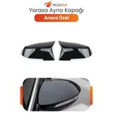 Bmw F30-F20 M3 2012-2018 F22 13-17 / F32 14-17 Yarasa Ayna Kapağı P.black Tırnaksız Orj.