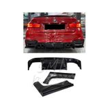BMW F30-F80 M3 Difüzör 3 Parça Plastik F80 M3 Arka-Tampon-Difizör