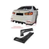 BMW F30-F80 M3 Flap PLASTİK F80 M3 Arka-Tampon-Flap-Bıçak-Lip-Ek