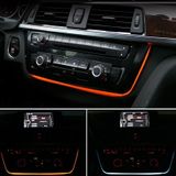 Bmw F30 klima çerçevesi paneli ledli ışıklı piano black