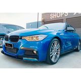 Bmw F30 M-Technic Ön Lip Flaplı Piano Black 2012-2018 Arası