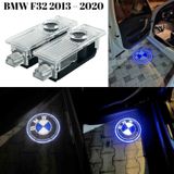 Bmw F32 2013 2020 Uyumlu Kapı Altı Led Aydınlatma Araca Özel 3 Boyutlu Logo Lazer Işık 2li Set