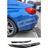 Bmw F32-F33-F36 M Sport-Tech Arka Flap Plastik F32-F33-F36 Arka-Tampon-Flap-Bıçak-Ek-Lip