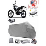 Bmw G 650 x Country Branda Gri Arka Çanta Uyumlu(Topcase) Motosiket Brandası Motor Örtüsü Çadır Su Geçirmez Motosiklet Kılıfı Motor Brandası,lastikli,taşıma Torbalı