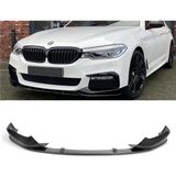Bmw G30 Flaplı Ön Lip Tampon Eki M Performance 2017-2020 Parlak Siyah