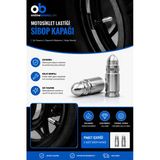 Bmw G310 Ön Arka Lastik Sibop Kapağı Gümüş 2 Adet 30730